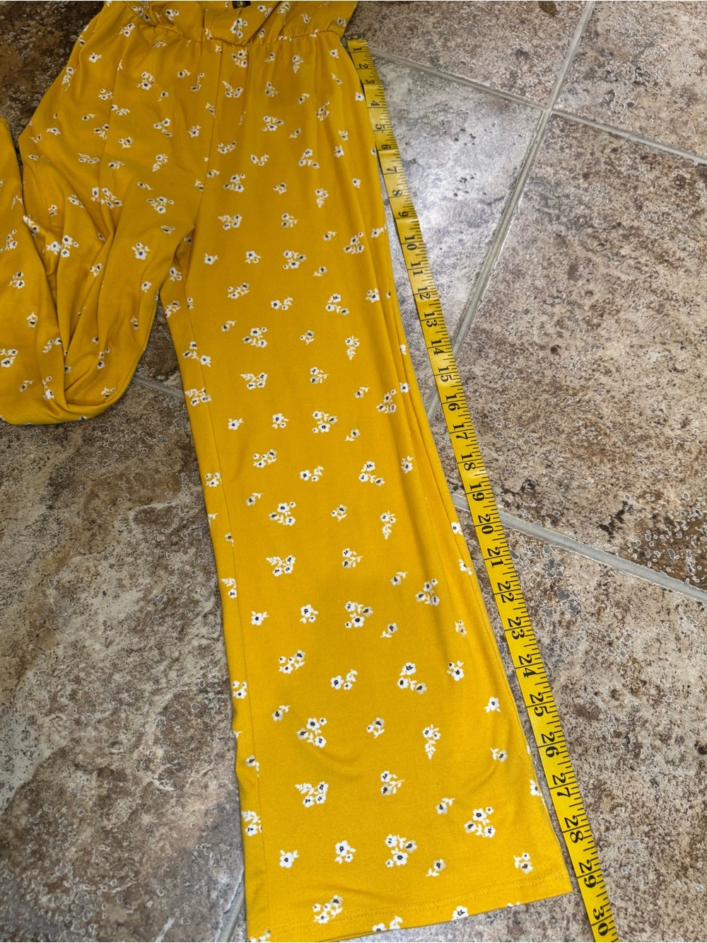 Sunshine Floral Button-Front Jumpsuit - Picture 6 of 6